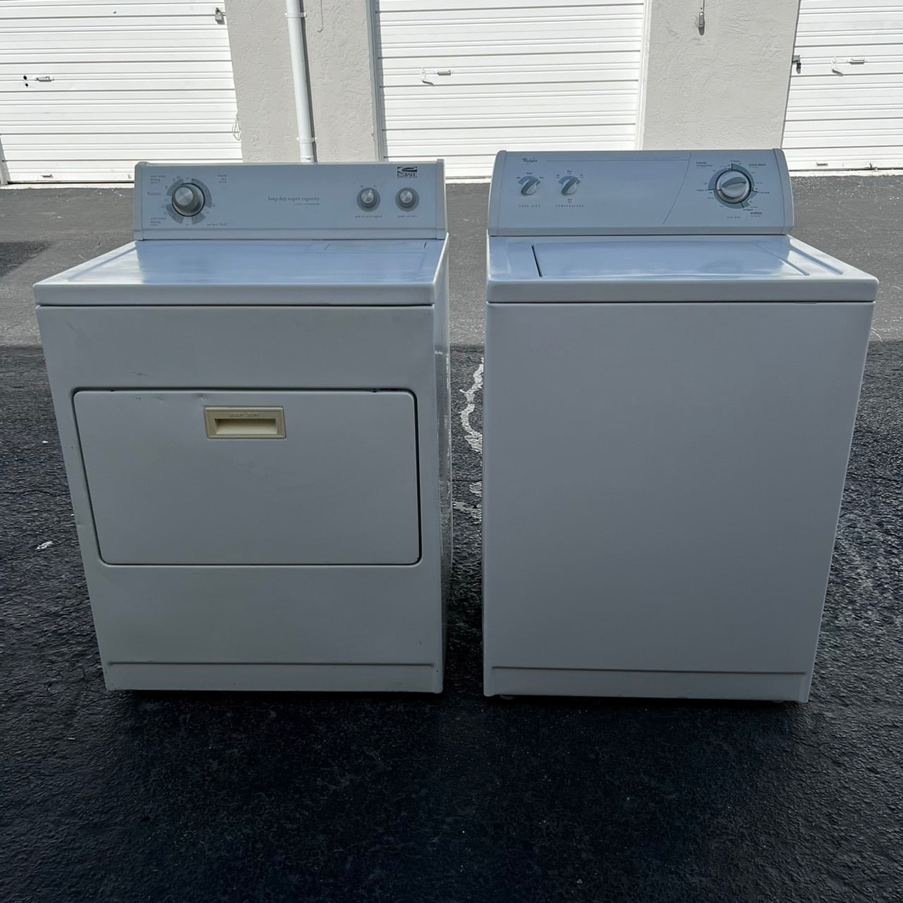 Whirlpool Washer and Estate Dryer Whirlpool Washer and Estate Dryer